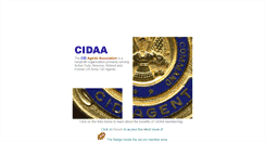 Desktop Screenshot of cidaa.net