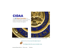 Tablet Screenshot of cidaa.net